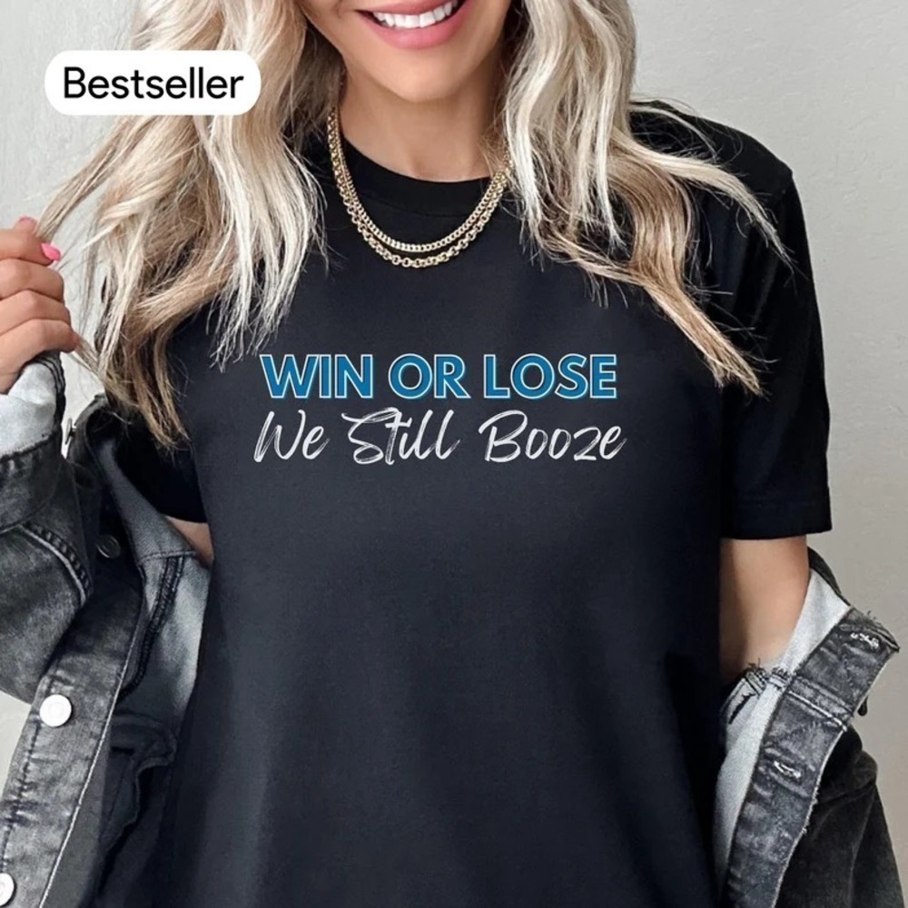 Cute Detroit Lions Shirt Women Gift Game Day Football Mom